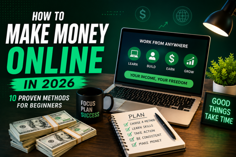 How to Make Money Online in 2026 (10 Proven Methods)