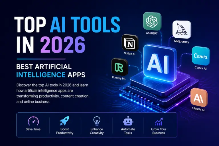 Top AI Tools in 2026 (Best Artificial Intelligence Apps)