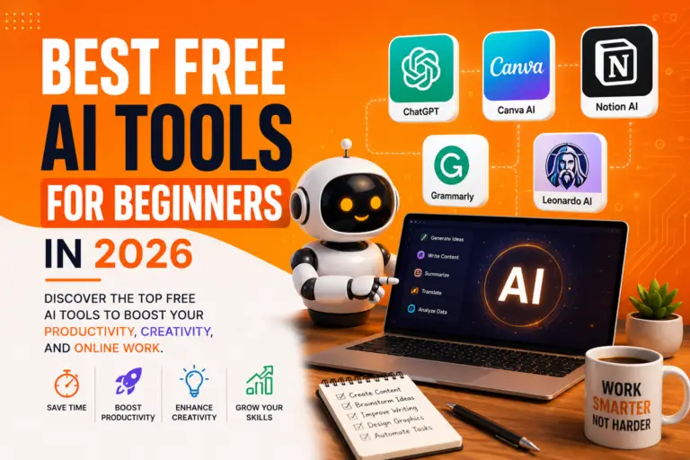 Best Free AI Tools for Beginners in 2026 (Top AI Apps)