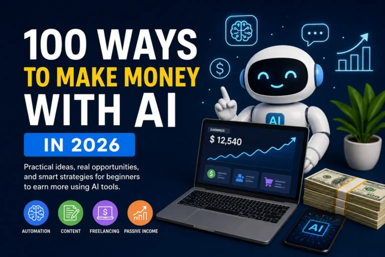 100 ways to make money with ai