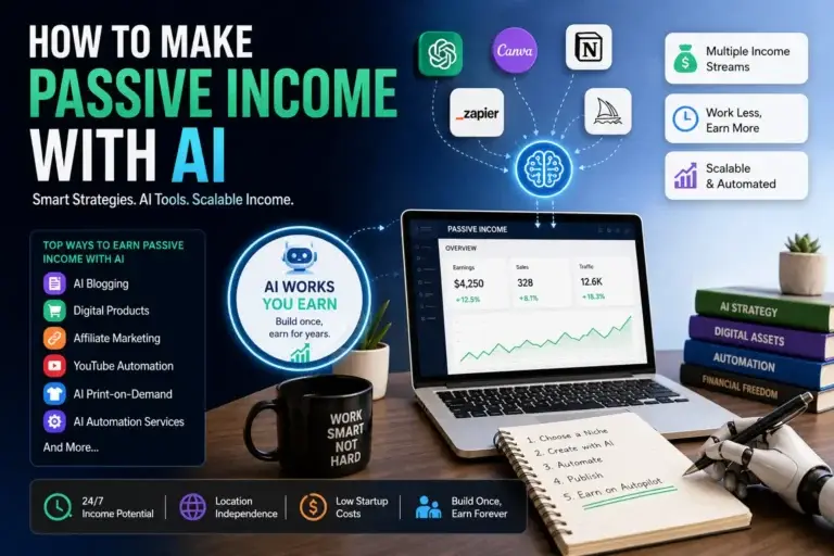 how to make passive income with ai