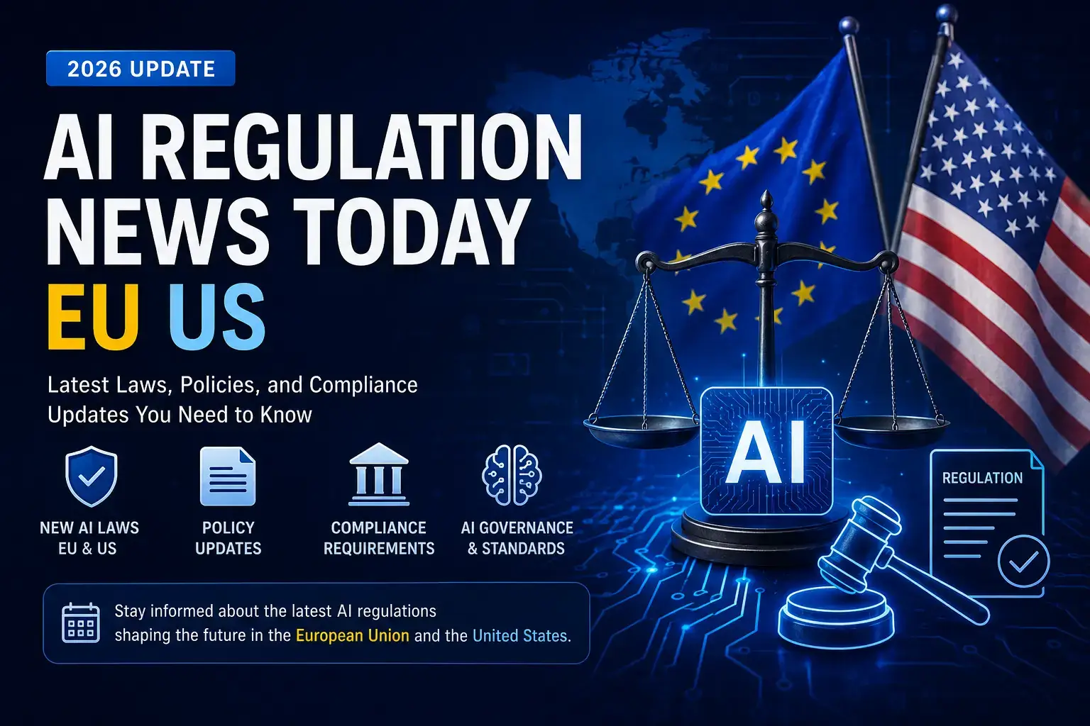 ai regulation news today eu us