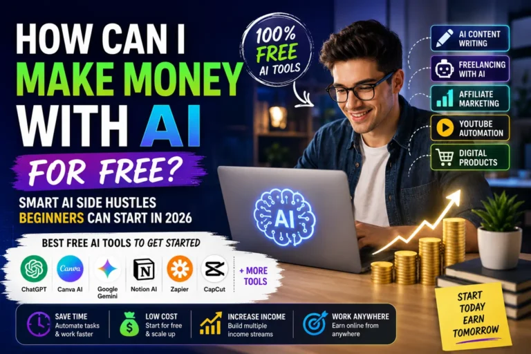 how can i make money with ai for free
